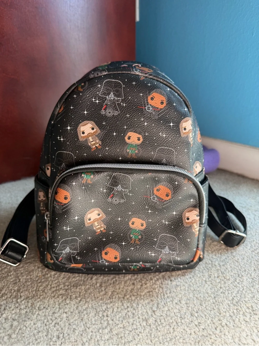 Loungefly x Star Wars Obi-Wan Kenobi Funko Pop! All-Over Print Mini Backpack